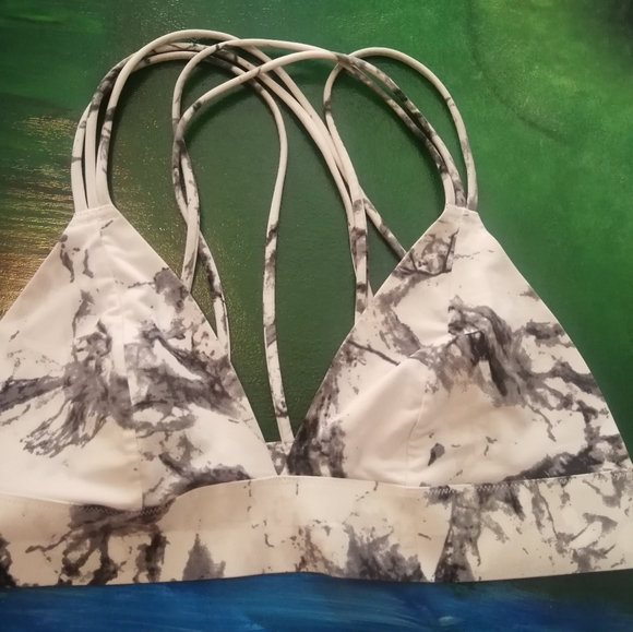 Other - 2 for $20 Chic marble pattern bralette